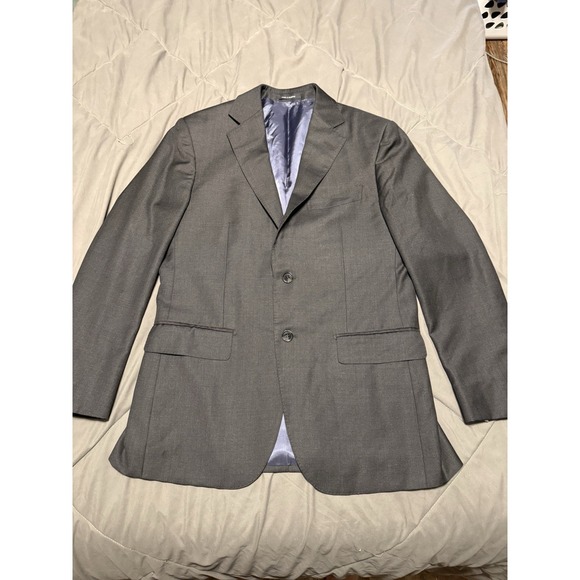 Napoli Other - Suitsupply Napoli Vitale Barberis Canonico Blazer Navy Blue Size 38R Damaged